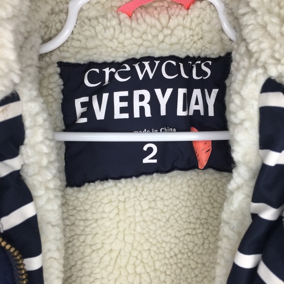 J. Crew Girls Excursion Quilted Vest In Stripe - Picture 4 of 7